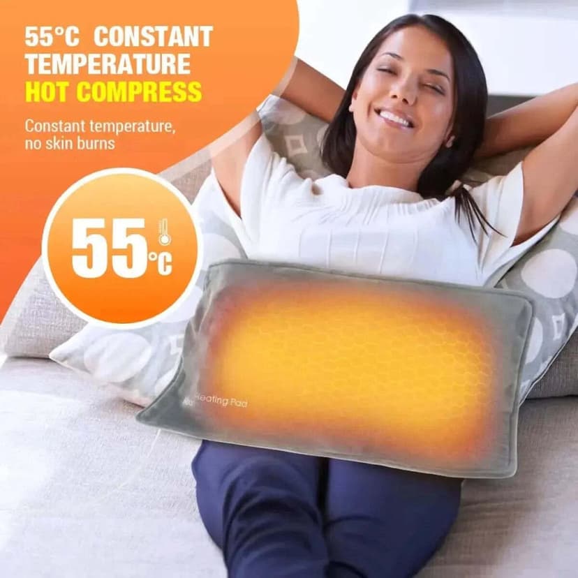 Graphene USB Heating Scarf Pad - Portable Body Relax Hot Compress Therapy