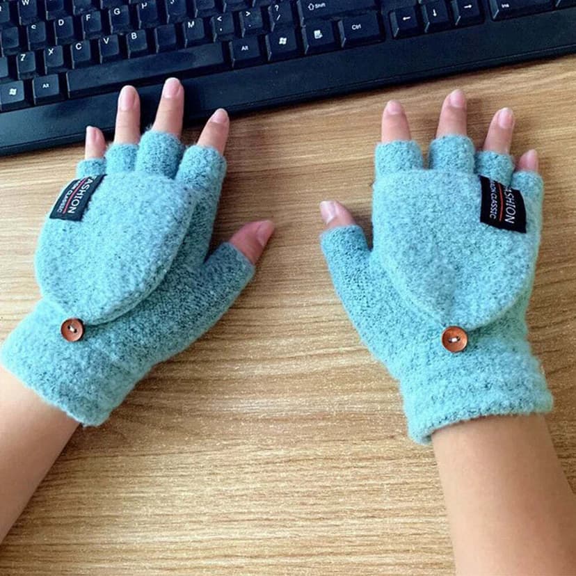 USB Rechargeable Heated Gloves - 3 Heat Settings Cold Weather Protection